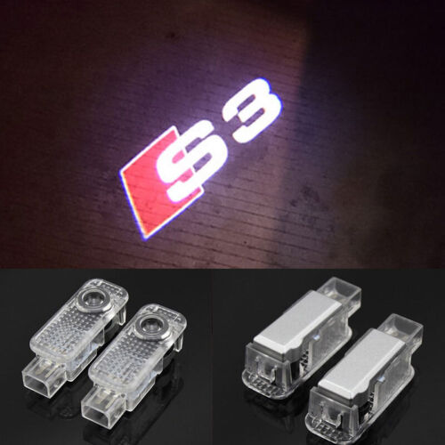 Luci a led logo sottoporta portiera luci cortesia audi per A3 S3 RS3 –  desiderio shop